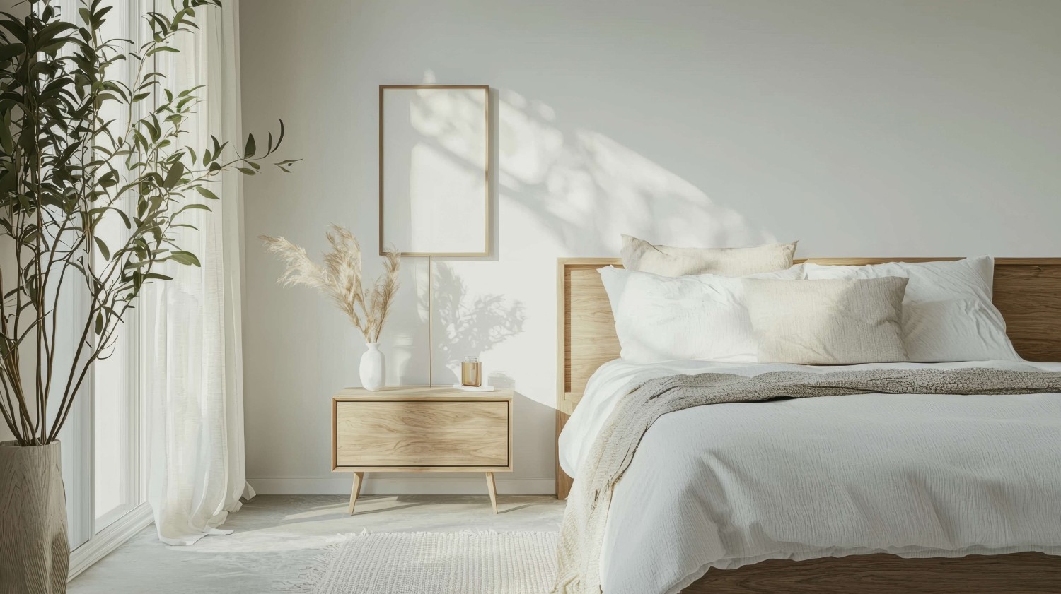 styl scandi boho – Scandi boho łączy jasną bazę z naturalnymi dodatkami
