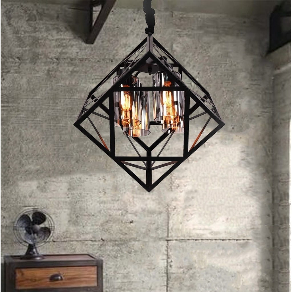  Nowoczesna lampa wisząca loft brutte, Lumina Deco