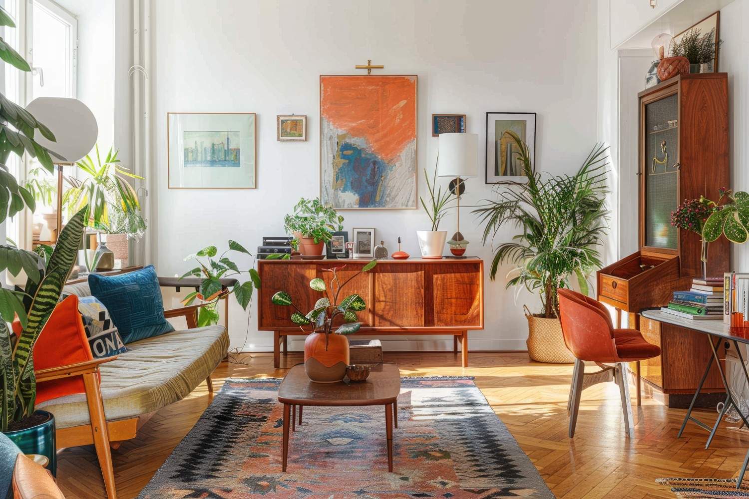 Salon inspirowany stylem PRL – jakie meble, kolory i dodatki wybrać?